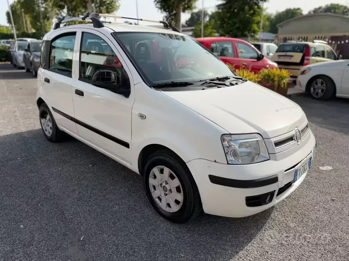 Usata Fiat Panda Active 75 CV (55 kW) 2011 Bianco Utilitaria