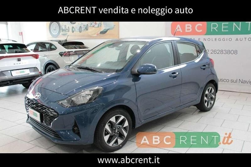 Blu Nuova 2025 Hyundai i10 Due volumi | 16.900 € - Immagine 1/4