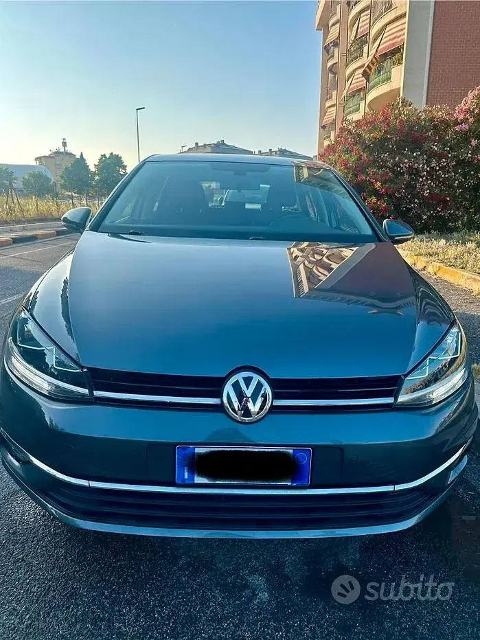 Usata VW Golf VII 115 CV (84 kW) 2018 Grigio Berlina