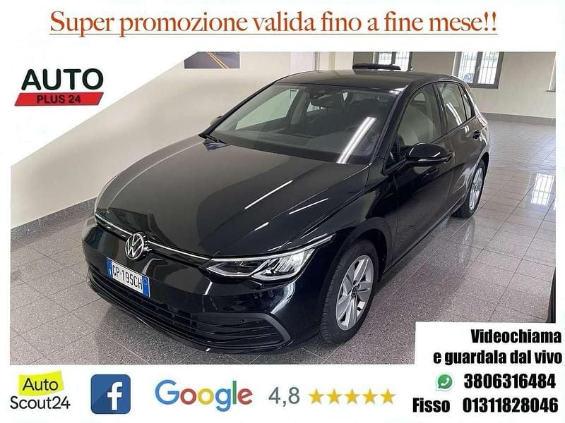 Usata VW Golf VIII Life 110 CV (80 kW) 2023 Nero Berlina