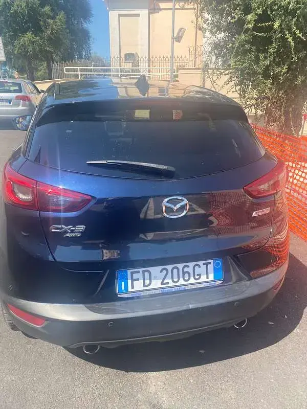 Usata Mazda CX-3 Exceed 105 CV (77 kW) 2016 Blu/azzurro SUV