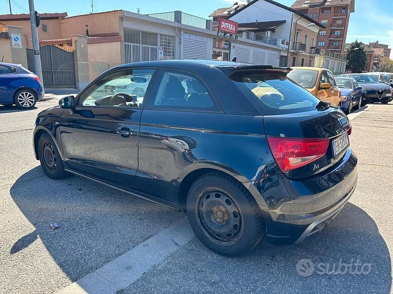 Usata Audi A1 Ambition 122 CV (89 kW) 2011 Nero Utilitaria