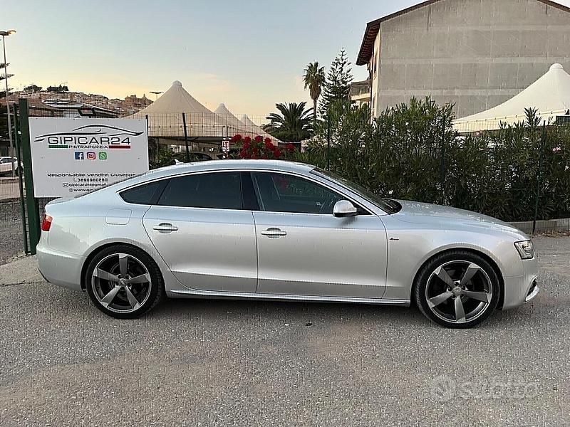 Usata Audi A5 S-Line 177 CV (130 kW) 2012 Grigio Coupé
