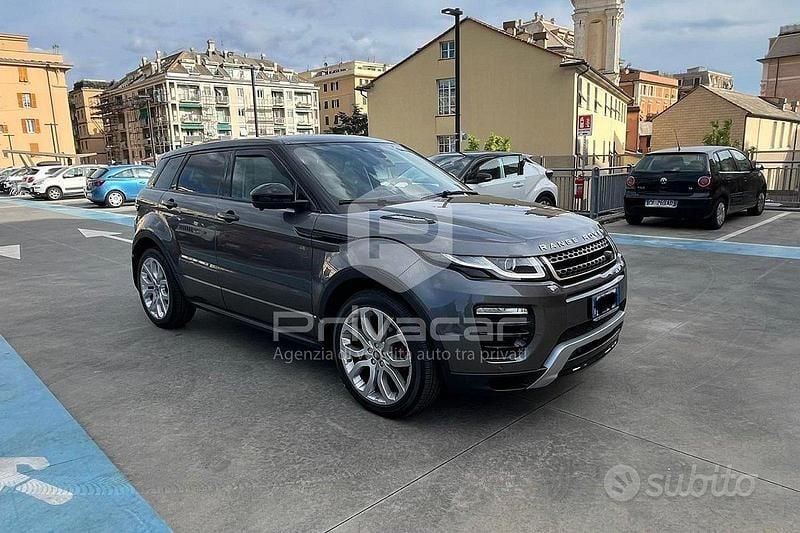 Usata Land Rover Range Rover evoque S 150 CV (110 kW) 2016 Grigio Station wagon