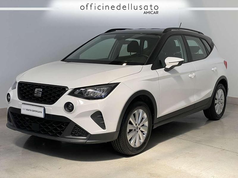 Bianco candy nero midnight Usata 2022 Seat Arona Style SUV | 15.990 € (Cara) - Immagine 1/4