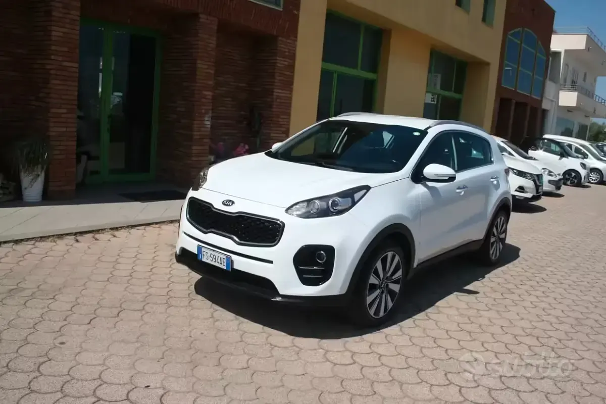 Usata Kia Sportage 115 CV (84 kW) 2018 Bianco SUV
