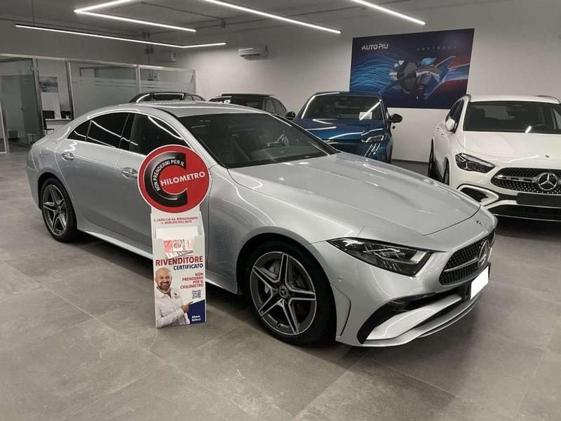 Usata Mercedes CLS300 Premium 265 CV (194 kW) 2022 Argento Coupé