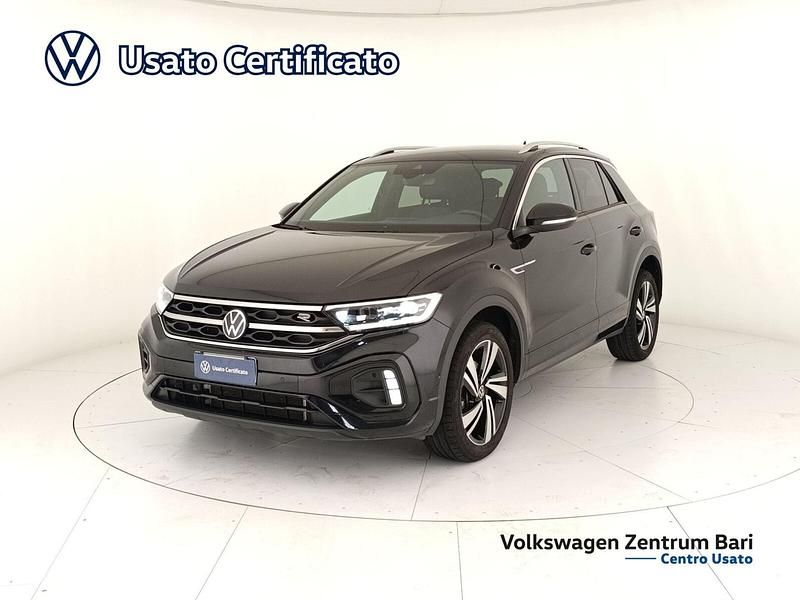 Usata VW T-Roc R-line 116 CV (85 kW) 2023 Nero SUV