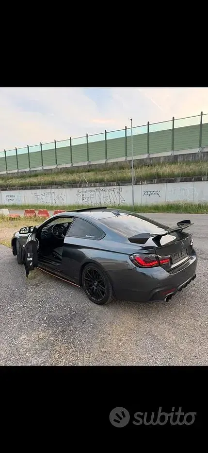 Usata BMW 428 245 CV (180 kW) 2014 Grigio Coupé