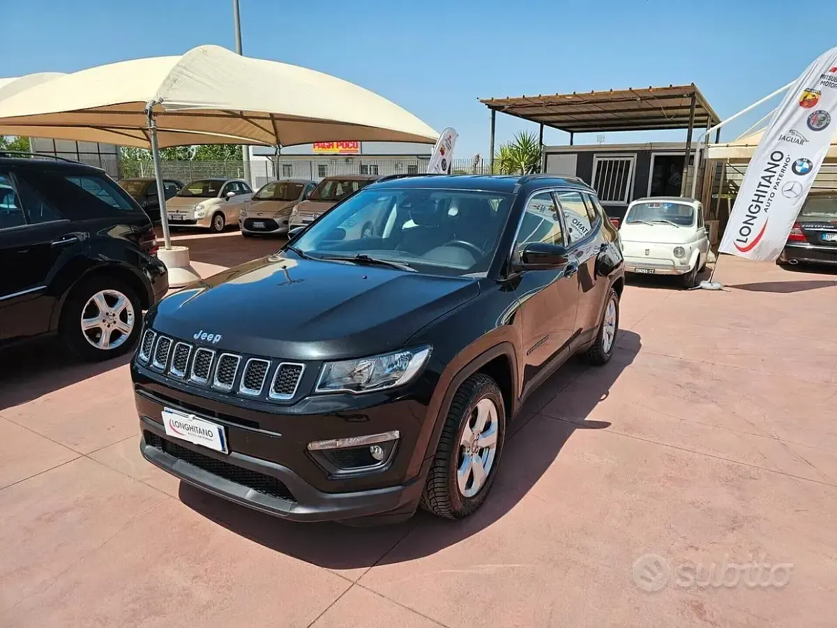 Usata Jeep Compass Longitude 120 CV (88 kW) 2018 Nero SUV
