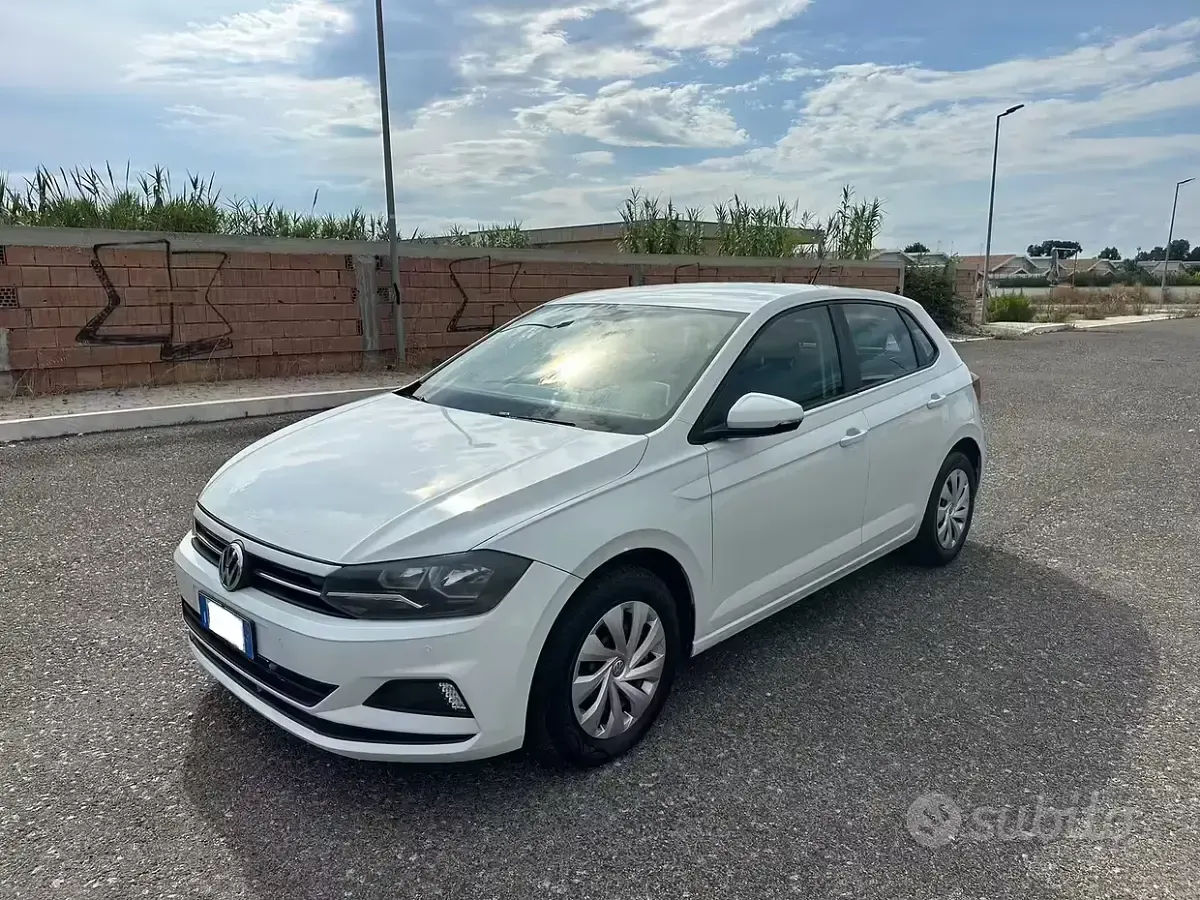 Usata VW Polo 65 CV (47 kW) 2018 Bianco Utilitaria