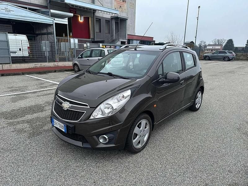 Usata Chevrolet Spark LT 82 CV (60 kW) 2011 Marrone Utilitaria