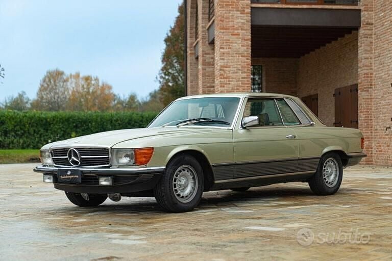 Usata Mercedes 500 239 CV (175 kW) 1984 Verde Coupé