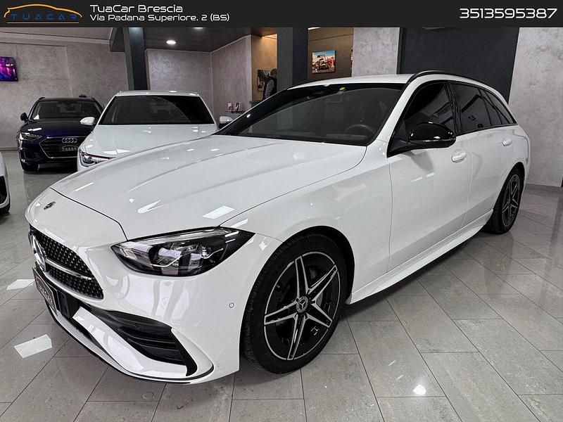 Usata Mercedes C200 AMG Line Premium Plus 184 CV (135 kW) 2025 Bianco Berlina