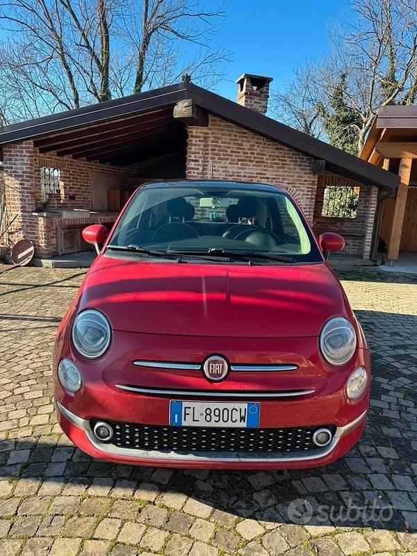 Usata Fiat 500 Riva 69 CV (50 kW) 2017 Rosso Berlina