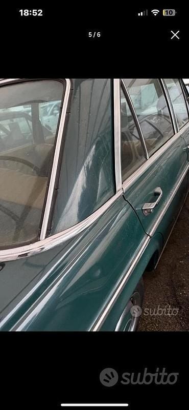 Usata Mercedes 220 1970 Verde Berlina