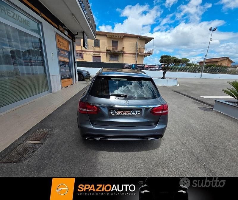 Usata Mercedes C180 Premium 115 CV (84 kW) 2017 Grigio Station wagon
