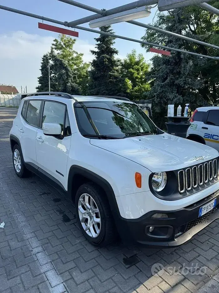 Usata Jeep Renegade 140 CV (102 kW) 2018 Bianco SUV
