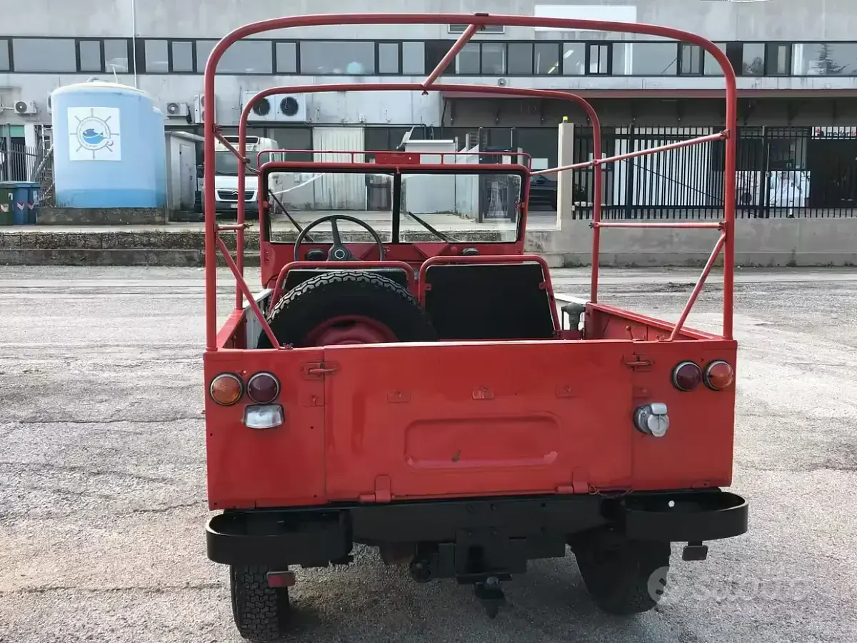 Usata Fiat Campagnola 60 CV (44 kW) 1960 Rosso SUV