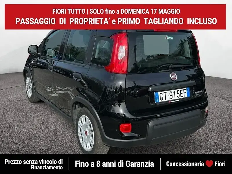 Usata Fiat Panda S 69 CV (50 kW) 2024 Nero Utilitaria