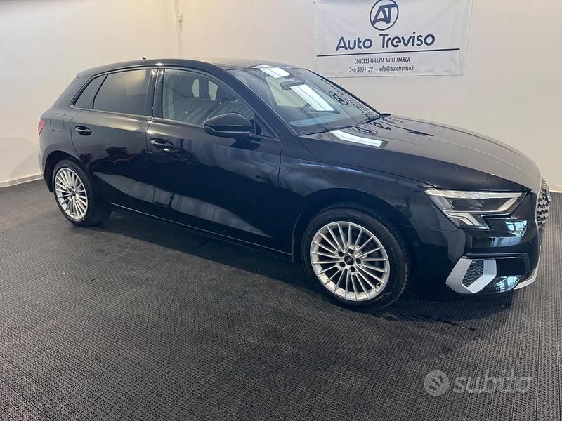 Usata Audi A3 Advanced Plus 150 CV (110 kW) 2023 Nero Berlina