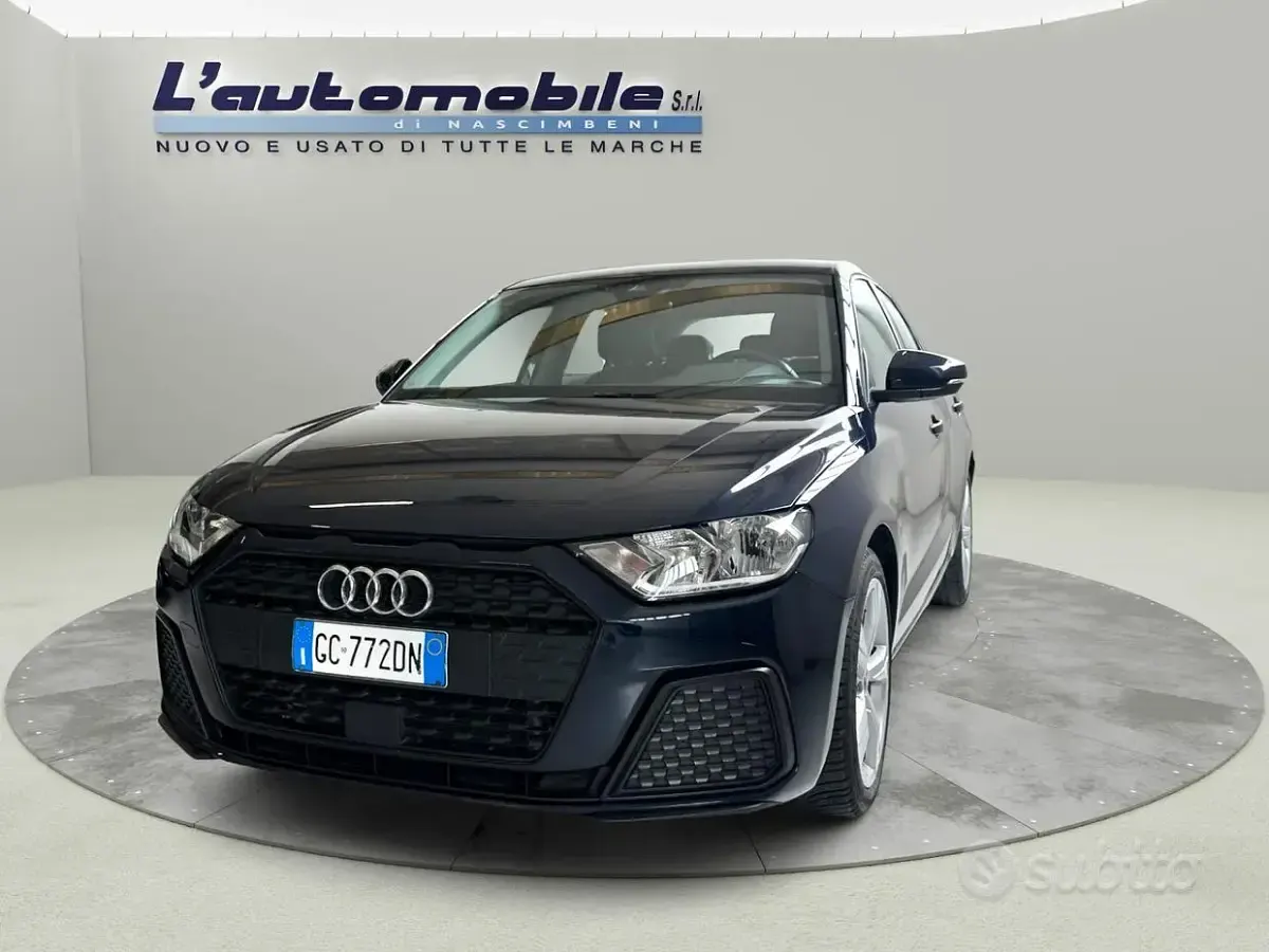 Usata Audi A1 Sportback Admired 110 CV (80 kW) 2020 Blu Utilitaria