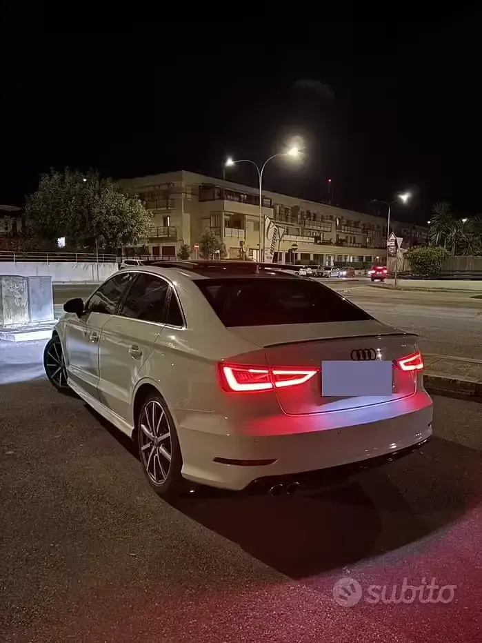 Usata Audi A3 150 CV (110 kW) 2016 Bianco Berlina