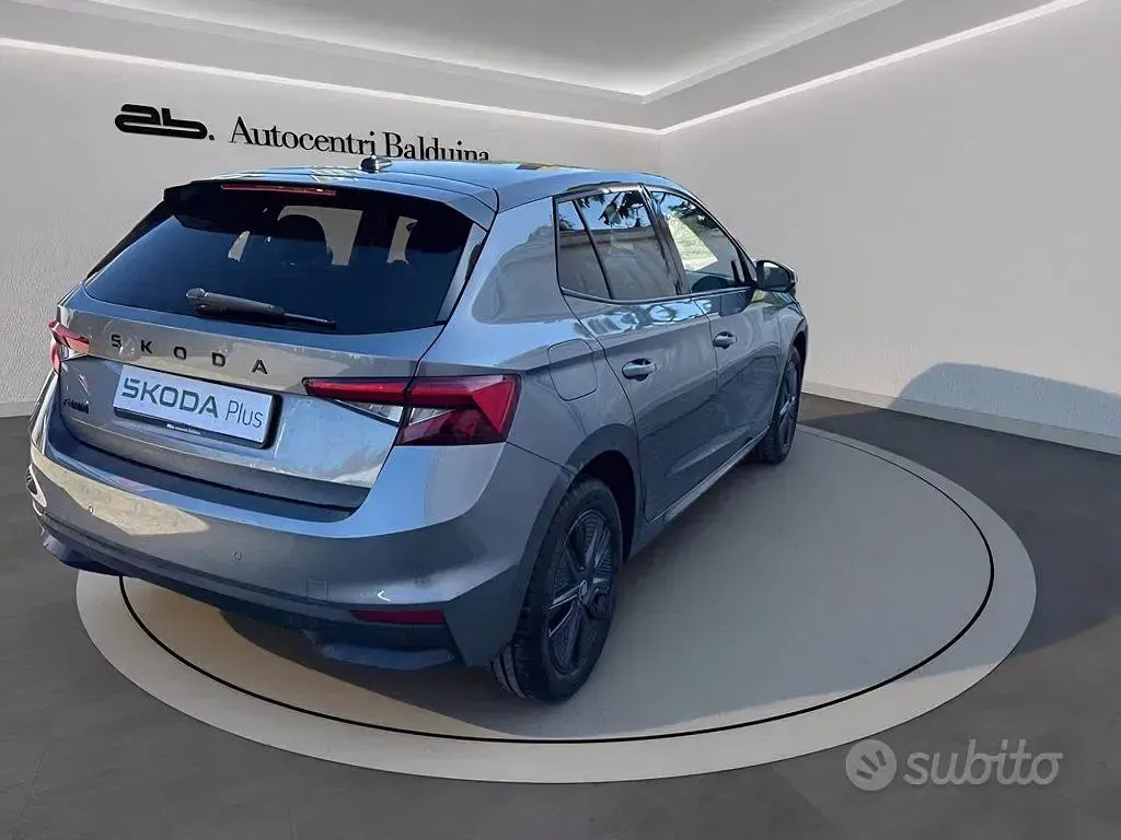 Usata Skoda Fabia 95 CV (69 kW) 2025 Grigio Utilitaria