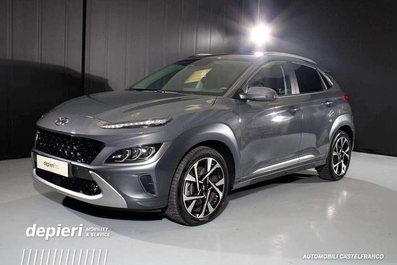 Grigio Usata 2023 Hyundai Kona Prime SUV | 18.990 € - Immagine 1/4