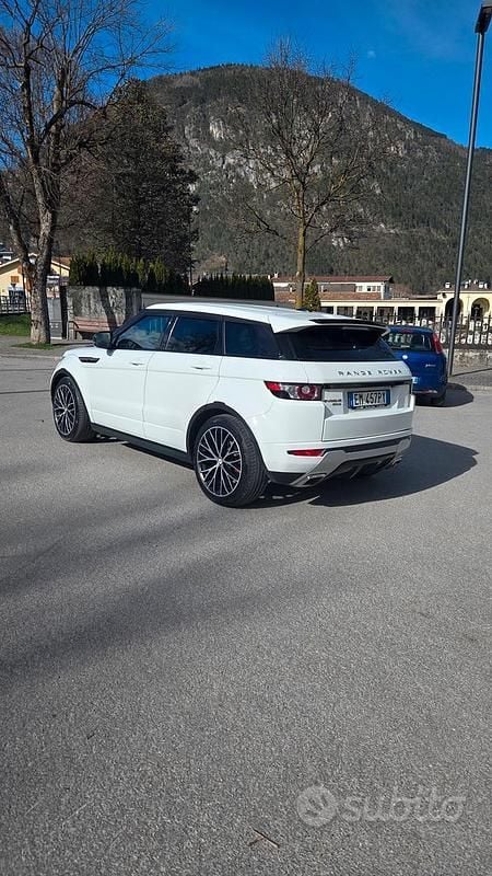 Usata Land Rover Range Rover evoque 190 CV (139 kW) 2012 Bianco SUV