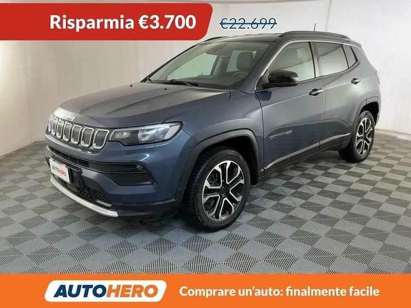 Usata Jeep Compass Limited 131 CV (96 kW) 2022 Blu SUV