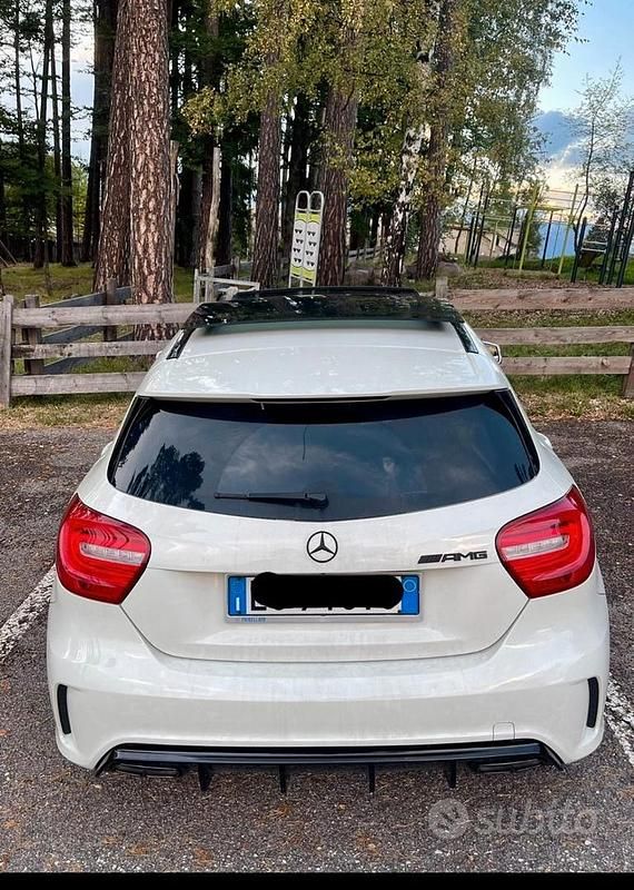 Usata Mercedes A250 211 CV (155 kW) 2013 Bianco Utilitaria
