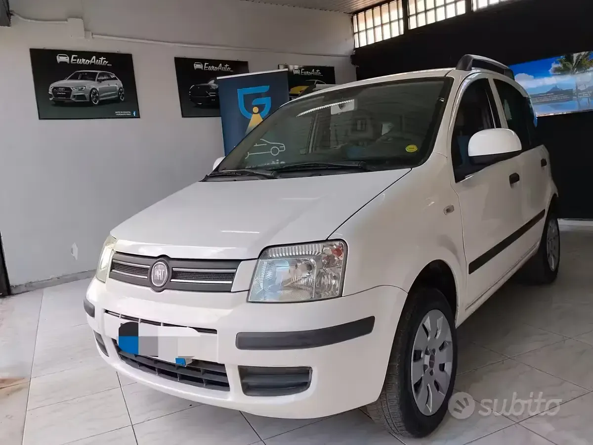 Usata Fiat Panda 69 CV (50 kW) 2011 Bianco Utilitaria