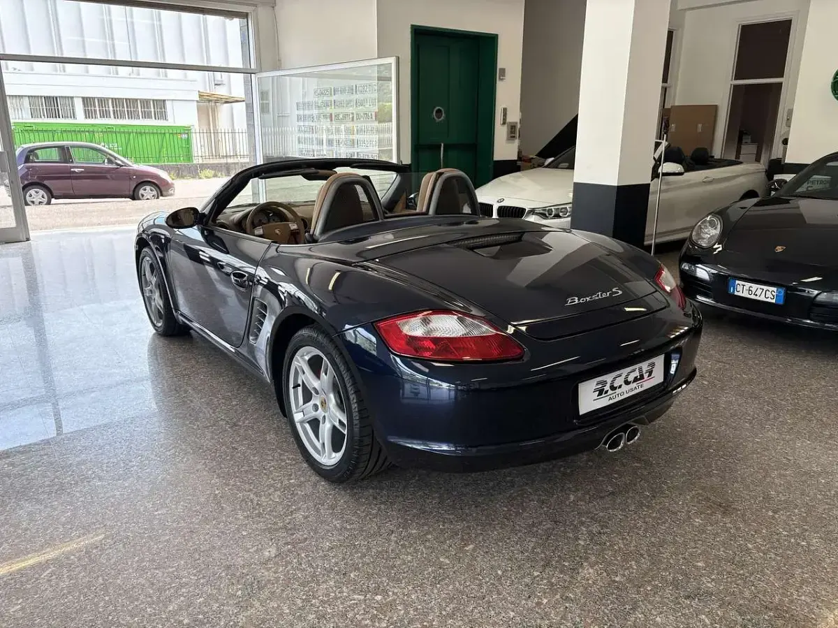 Usata Porsche Boxster 280 CV (205 kW) 2005 Blu/azzurro Cabrio