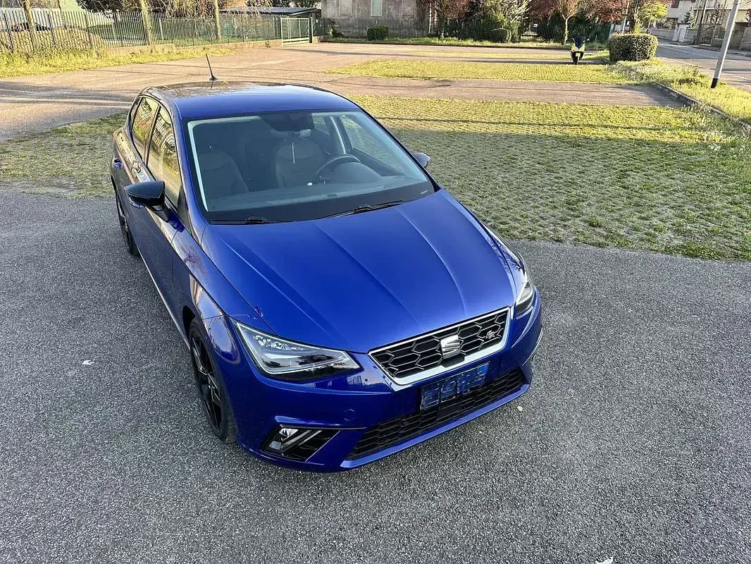 Usata Seat Ibiza FR 95 CV (69 kW) 2019 Blu Utilitaria