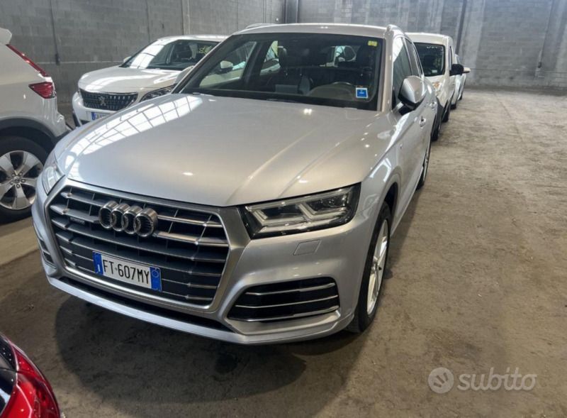 Usata Audi Q5 S-line plus 190 CV (139 kW) 2018 Grigio SUV