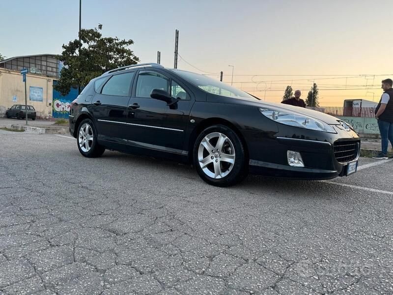 Usata Peugeot 407 Sport 136 CV (100 kW) 2006 Nero Station wagon