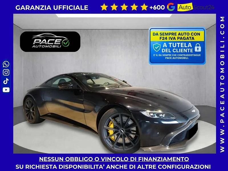 Usata Aston Martin V8 Vantage 510 CV (375 kW) 2021 Nero metallizzato Utilitaria