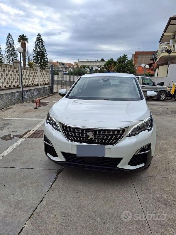 Usata Peugeot 3008 131 CV (96 kW) 2020 Bianco SUV