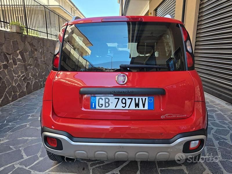 Usata Fiat Panda Cross Cross 2020 Rosso Utilitaria