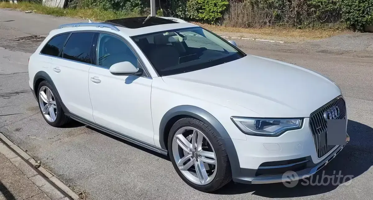 Usata Audi A6 Allroad 313 CV (230 kW) 2013 Bianco Station wagon
