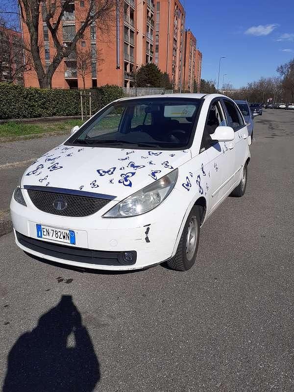 Usata Tata Indica 57 CV (41 kW) 2012 Bianco Berlina
