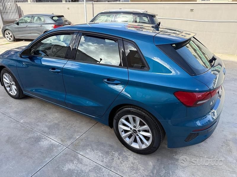 Usata Audi A3 150 CV (110 kW) 2023 Blu Berlina