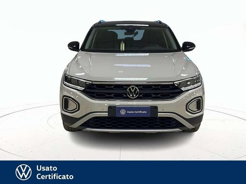 Usata VW T-Roc Life 110 CV (80 kW) 2022 Nero pastello SUV