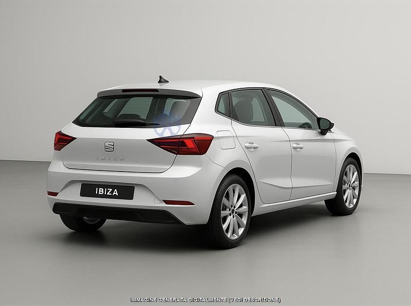 Usata Seat Ibiza XCELLENCE 116 CV (85 kW) 2025 Bianco Utilitaria