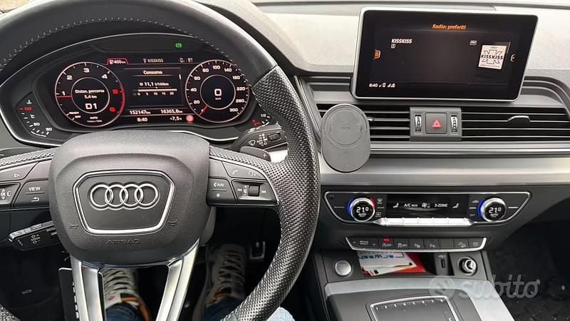 Usata Audi Q5 S-line plus 2019 Bianco SUV