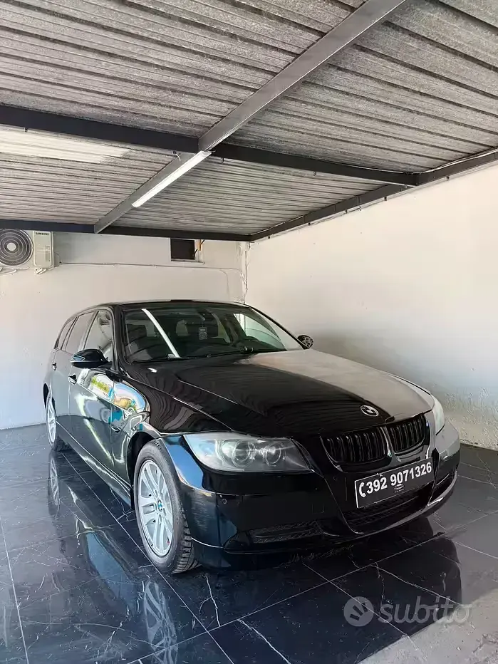 Usata BMW 318 M Sport 122 CV (89 kW) 2007 Nero Station wagon