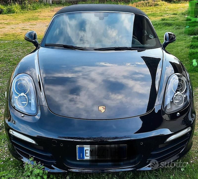 Usata Porsche Boxster 2015 Nero Cabrio