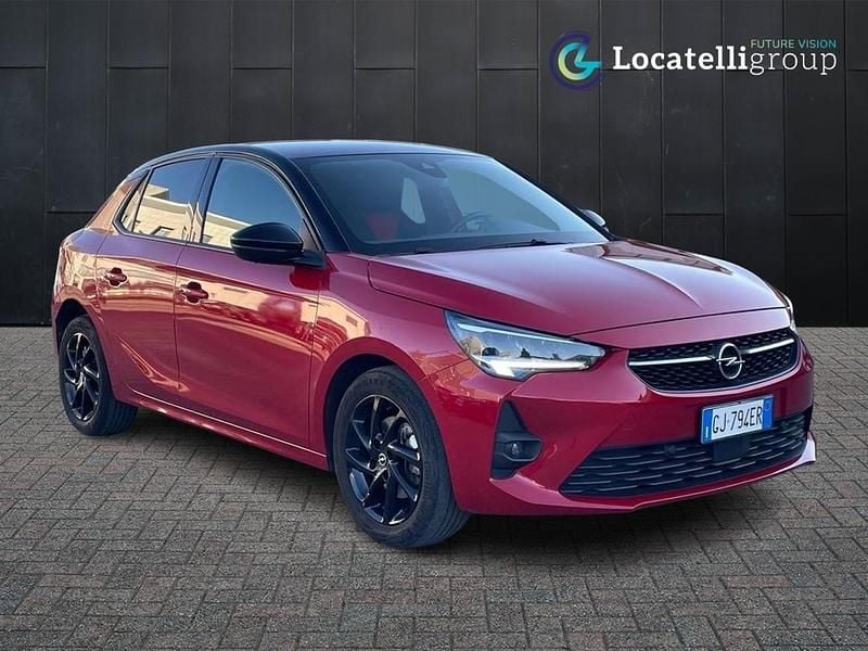 Usata Opel Corsa GS Line 101 CV (74 kW) 2022 Rosso Utilitaria