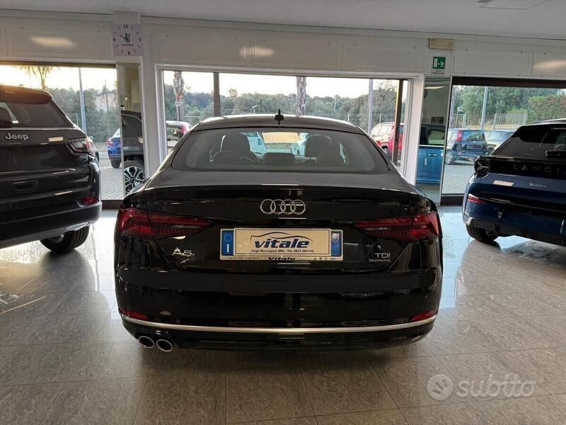 Usata Audi A5 Sport 190 CV (139 kW) 2018 Nero Coupé